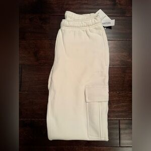 Cozy Fleece Mega Cargo Sweatpants item #116224